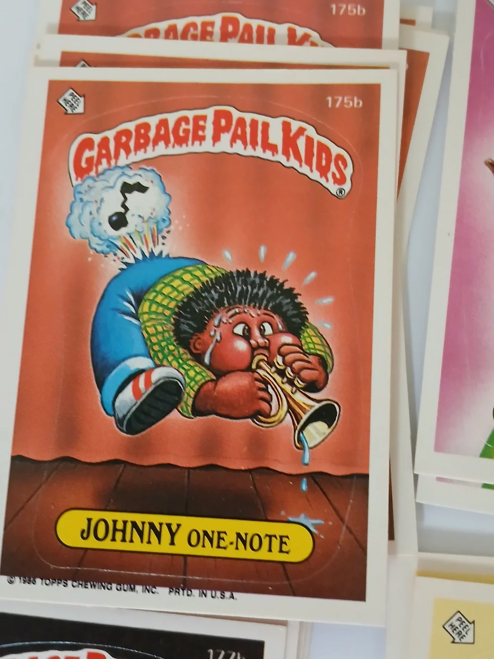 Garbage PAIL KIDS CARDS!